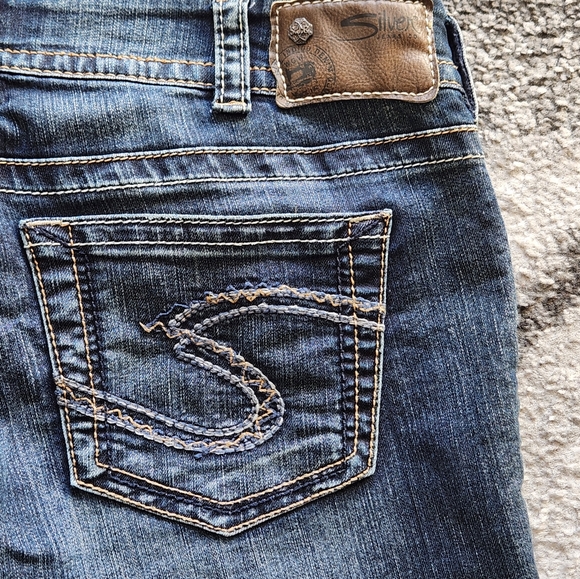 Silver Suki Jeans Size 32 - Picture 4 of 6